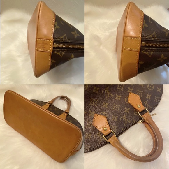 Authentic Louis Vuitton Alma Shoulder Bag PM Brown - Picture 6 of 12